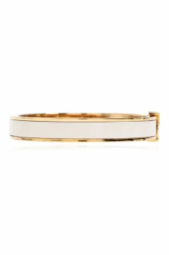 Tory Burch WHITE Bracelet with logo