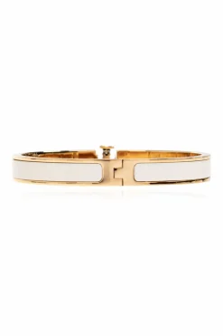 Tory Burch WHITE Bracelet with logo