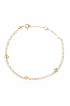 Tory Burch WHITE Bracelet with logo
