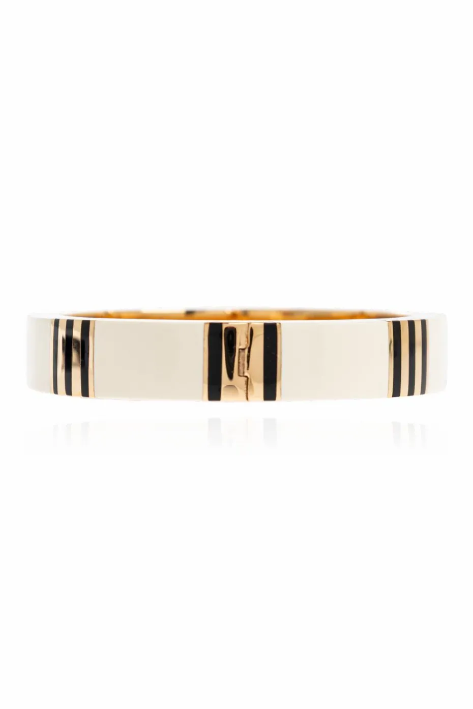 Tory Burch WHITE Enamelled bracelet