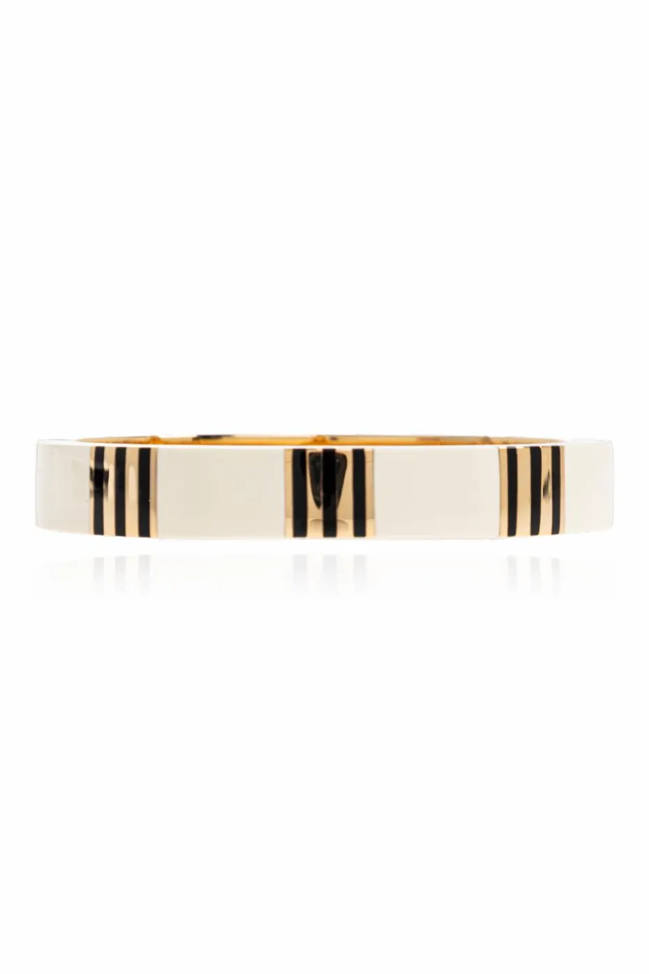 Tory Burch WHITE Enamelled bracelet