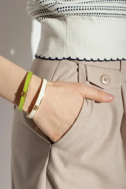 Tory Burch WHITE ‘Kira’ bracelet
