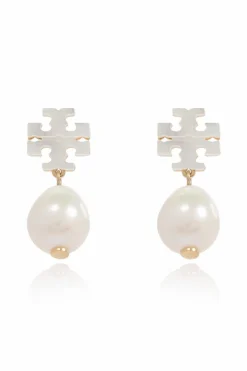 Tory Burch WHITE ‘Kira’ Earrings