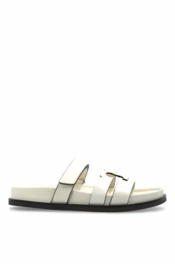 Tory Burch WHITE Leather slides Ines