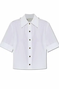 Tory Burch WHITE Short-sleeve shirt