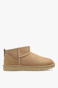 UGG beige ‘Classic Ultra Mini’ snow boots