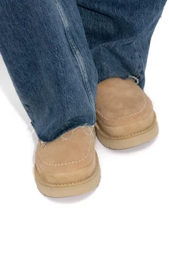 UGG beige ‘Ultra Mini Crafted Regenerate’ snow boots
