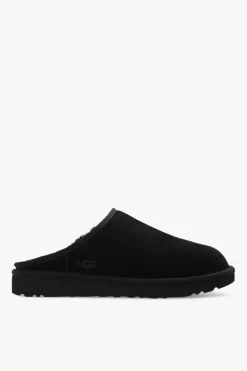 UGG BLACK ‘Classic Slip On’ slides