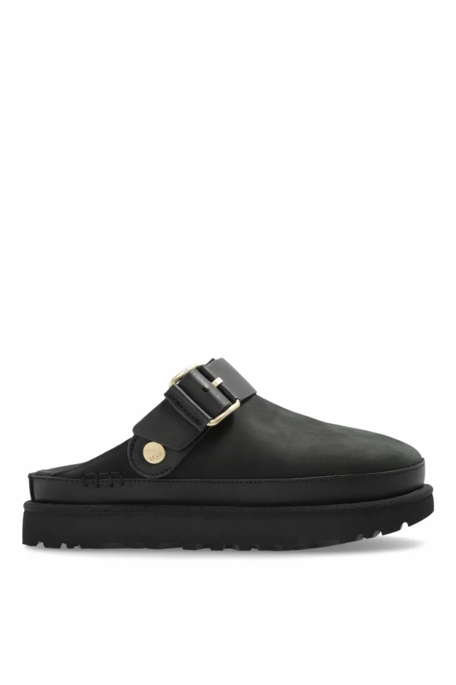 UGG BLACK Goldenstar Villa slides