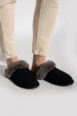 UGG BLACK ‘Scuffette II’ slippers
