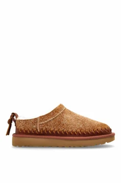 UGG BROWN Classic Micro Biarritz slides