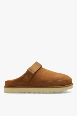 UGG BROWN ‘Goldenstar’ slides