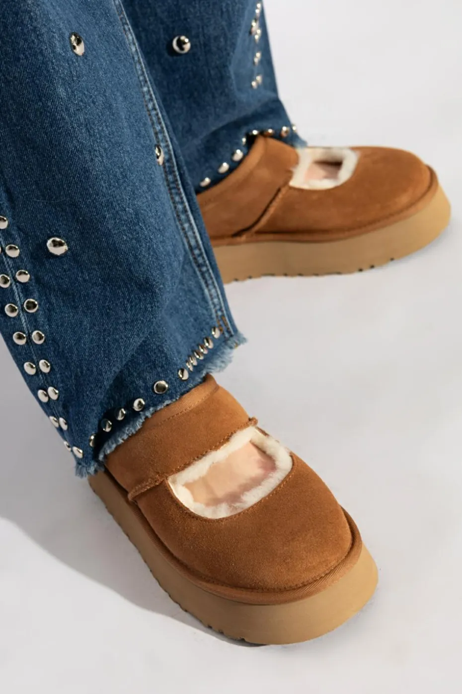 UGG BROWN Shoes W BEA MARY JANE