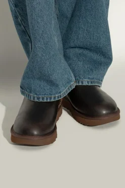 UGG BROWN Snow Boots "Classic Ultra Mini"