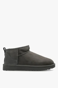 UGG GREY āClassic Ultra Miniā snow boots