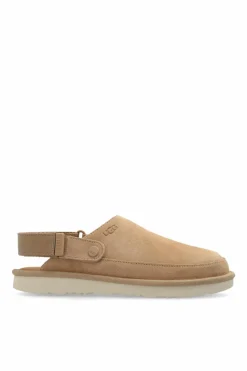 UGG Kids beige Leather boots Goldenstar Clog