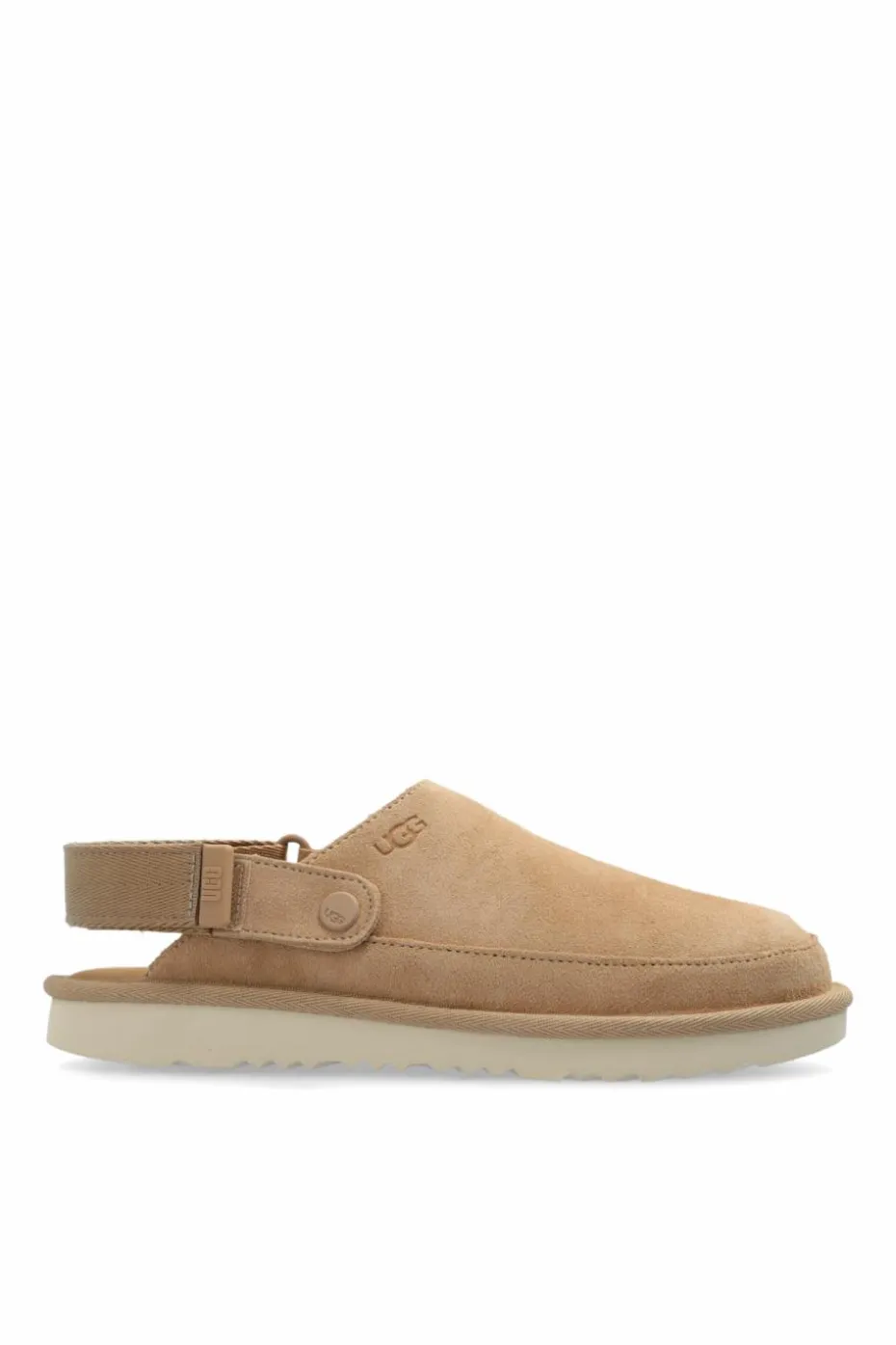 UGG Kids beige Leather boots Goldenstar Clog