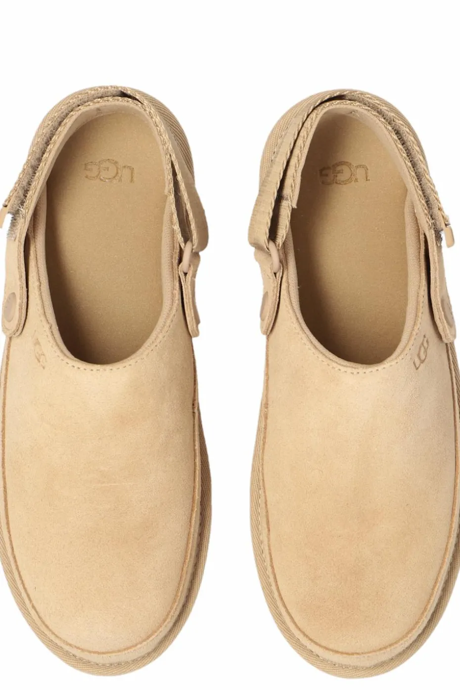 UGG Kids beige Leather boots Goldenstar Clog