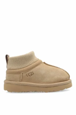 UGG Kids beige Shoes T Classic Ultra Stretch Cuff