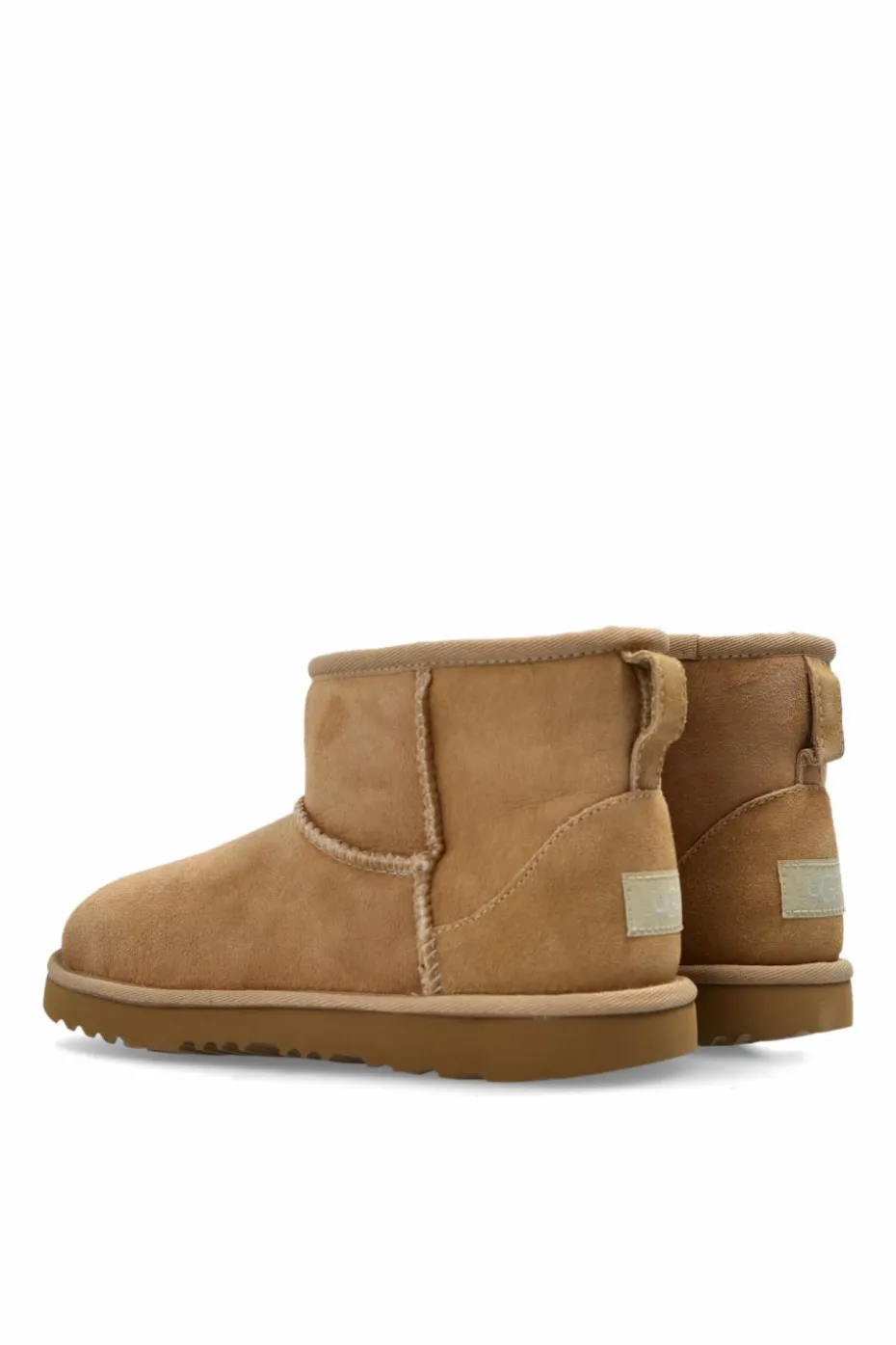 UGG Kids beige Snow Boots "KIDS CLASSIC MINI II"