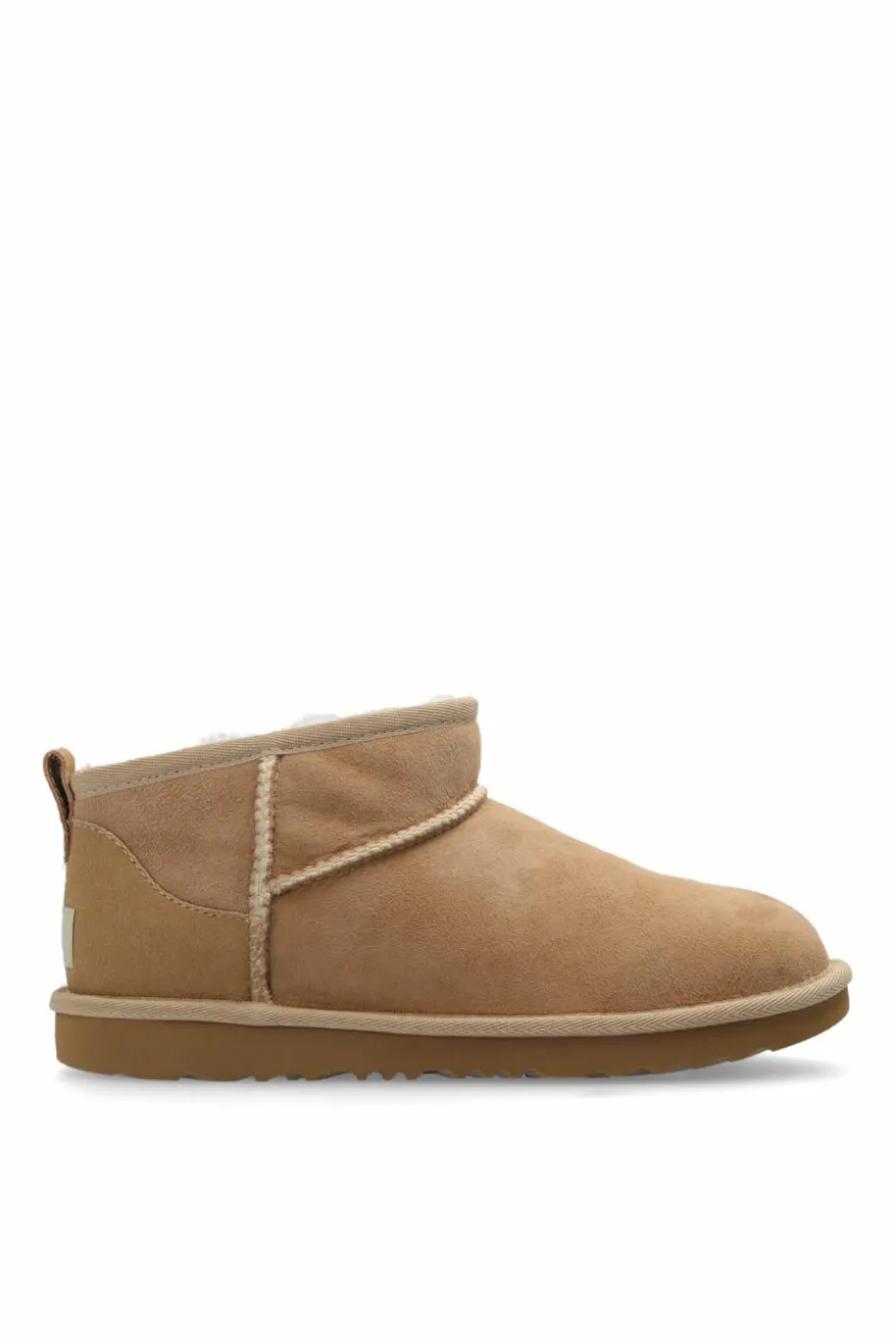 UGG Kids beige Snow Boots 'Kids Classic Ultra Mini'