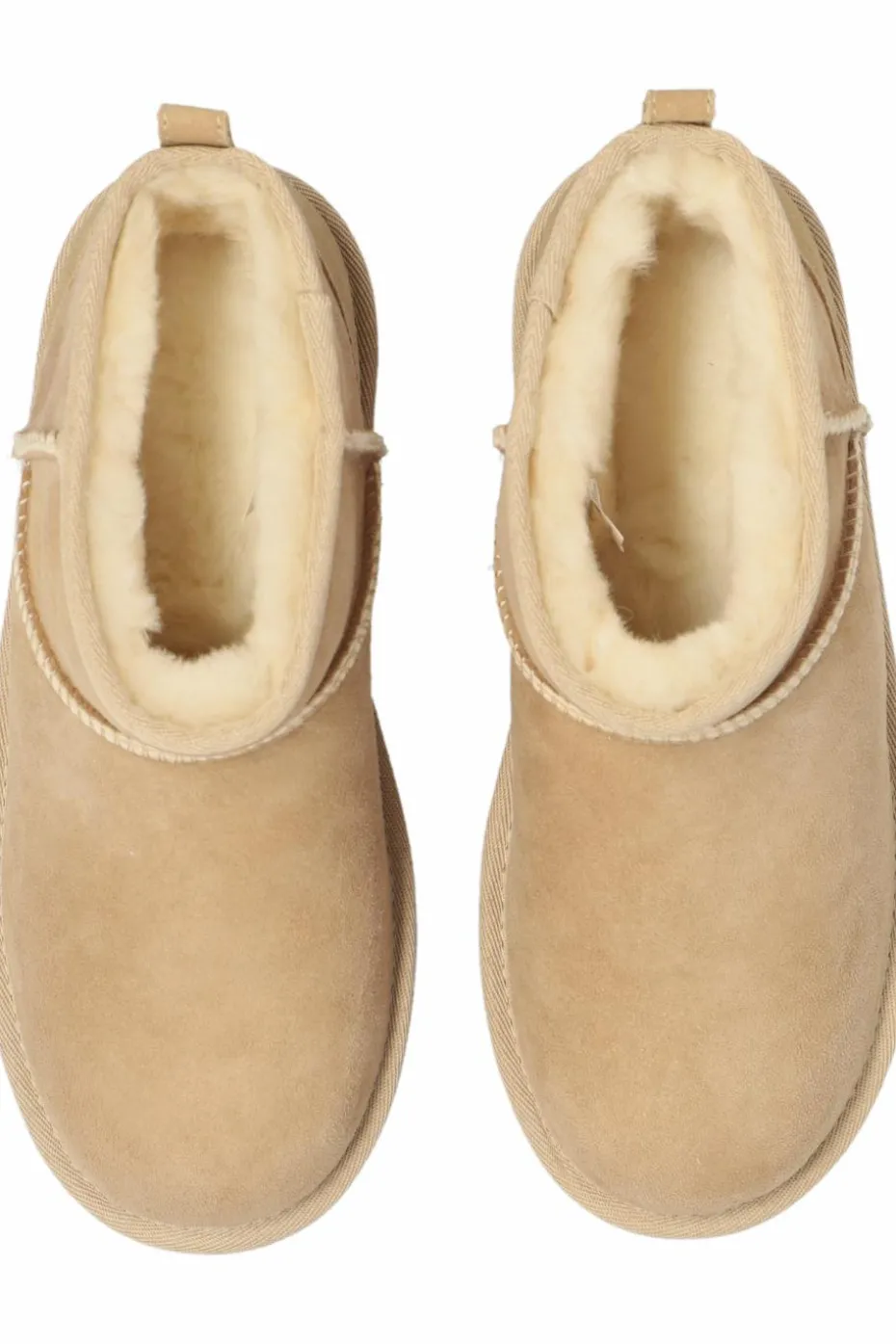 UGG Kids beige Snow Boots 'Kids Classic Ultra Mini'