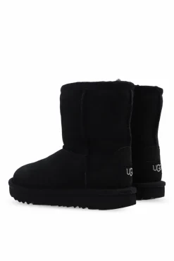 UGG Kids BLACK ‘Classic II’ snow boots