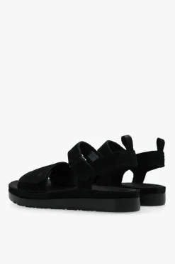 UGG Kids BLACK ‘Goldenstar’ sandals