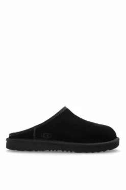 UGG Kids BLACK "KIDS CLASSIC SLIP-ON" shoes