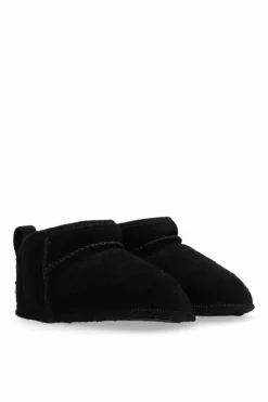 UGG Kids BLACK Shoes 'Baby Classic Ultra Mini'