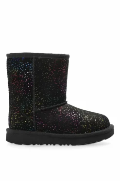 UGG Kids BLACK Snow boots T Classic II Shimmer Sky