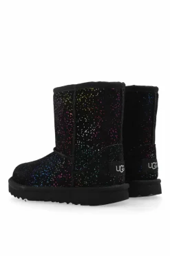 UGG Kids BLACK Snow boots T Classic II Shimmer Sky