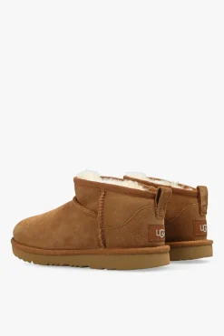 UGG Kids BROWN ‘Classic Ultra Mini’ boots