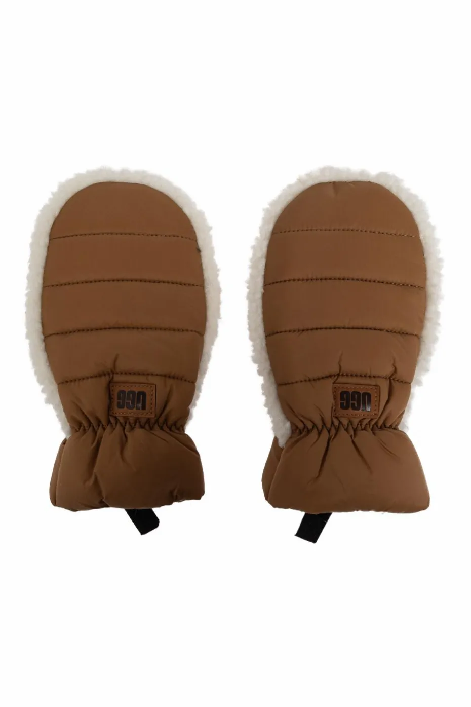 UGG Kids BROWN Gloves with logo