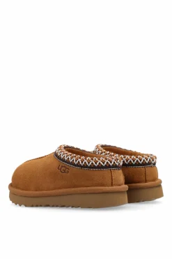 UGG Kids BROWN ‘T Tasman II’ slides