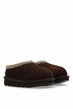 UGG Kids BROWN ‘T Tasman II’ slides
