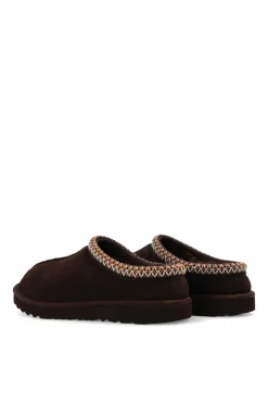 UGG Kids BROWN ‘Tasman II’ suede slides