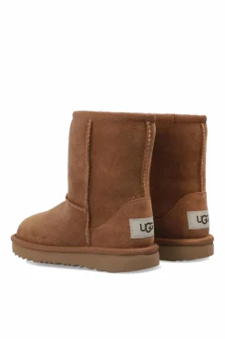 UGG Kids BROWN ‘T-Classic II’ snow boots