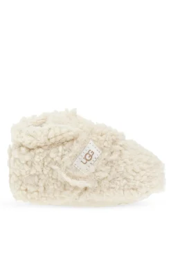 UGG Kids cream Suede shoes