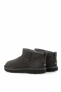 UGG Kids GREY ‘Classic Ultra Mini’ snow boots