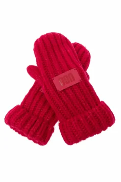 UGG Kids PINK Gloves with logo patch