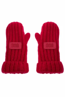 UGG Kids PINK Gloves with logo patch