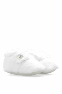 UGG Kids WHITE ‘Bixbee’ shoes with logo