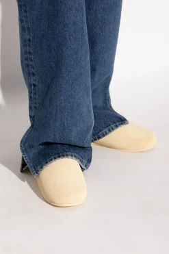 UGG YELLOW "Elea" slides