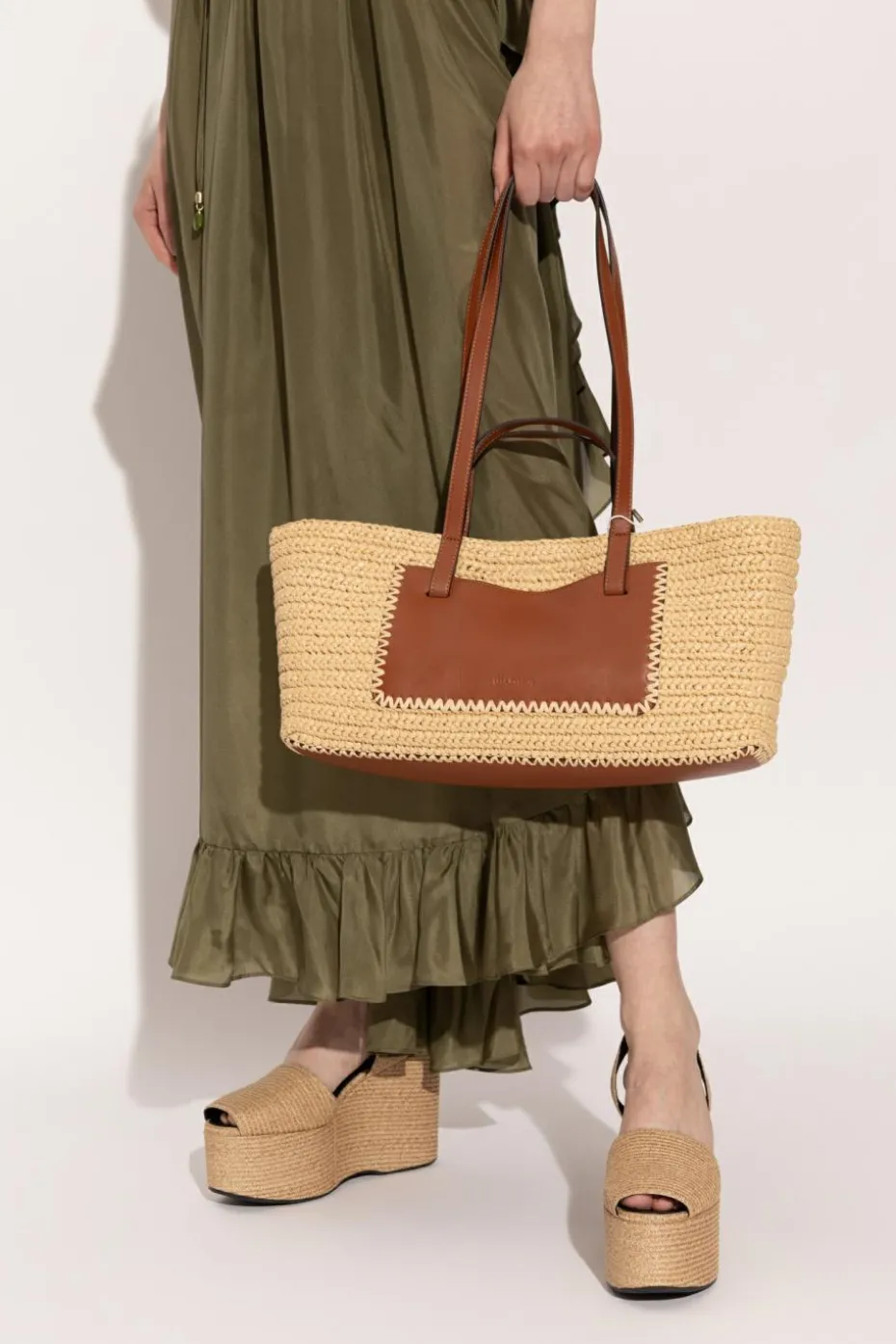 Ulla Johnson beige Handbag `Lali`
