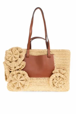 Ulla Johnson beige Shopper bag "Lali Floral"