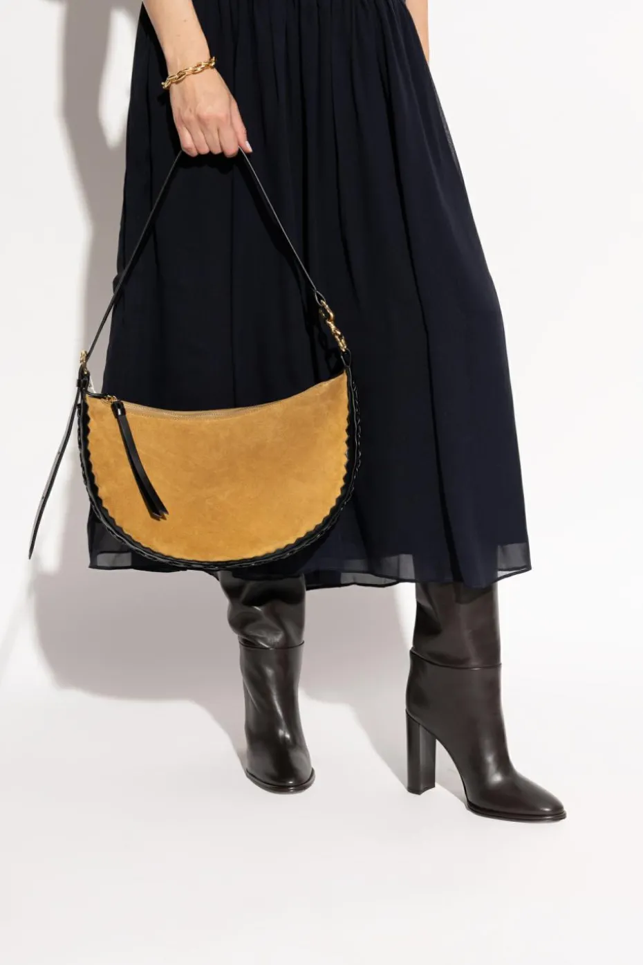 Ulla Johnson beige Shoulder bag `Pistachio`