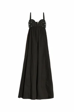 Ulla Johnson BLACK Dress Harlan
