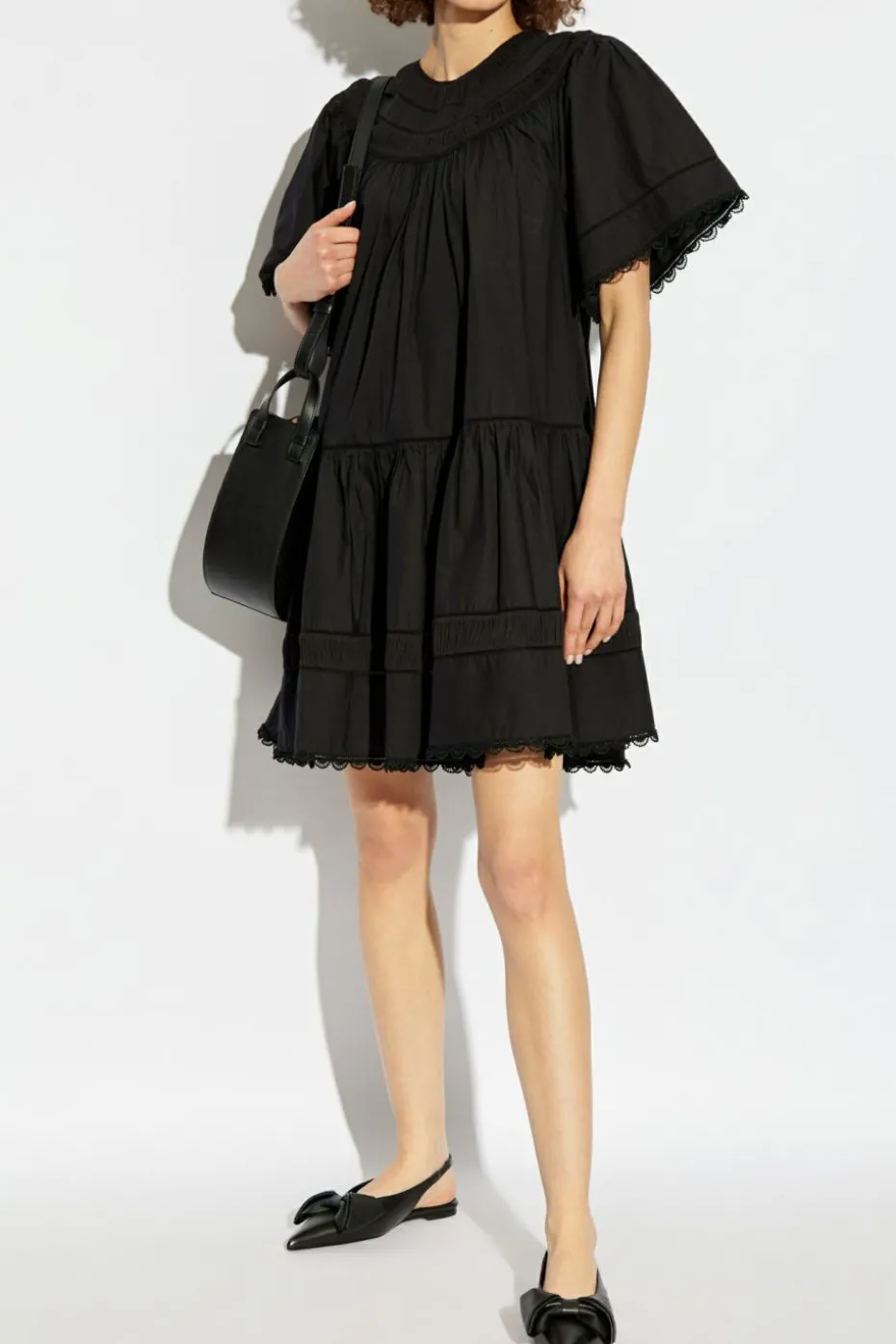 Ulla Johnson BLACK Dress Oumi