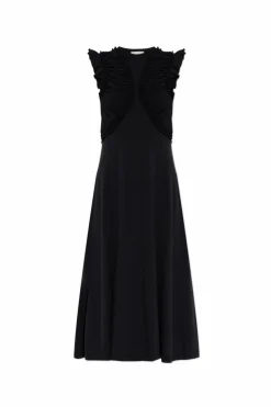Ulla Johnson BLACK Dress `Shiva`